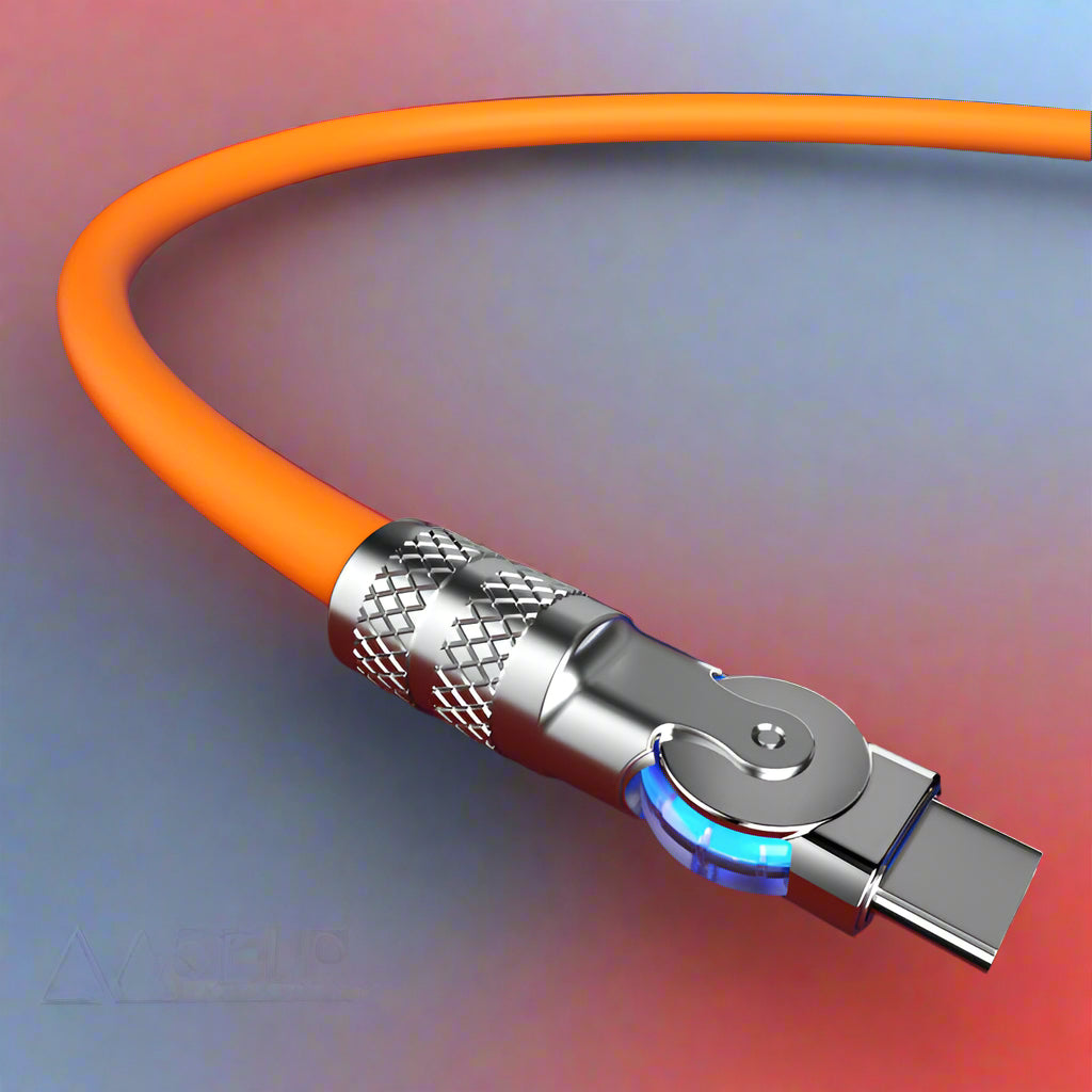 Karnz | 180° Anti-Break Szybkie Ładowanie Kabel Danych (120W)