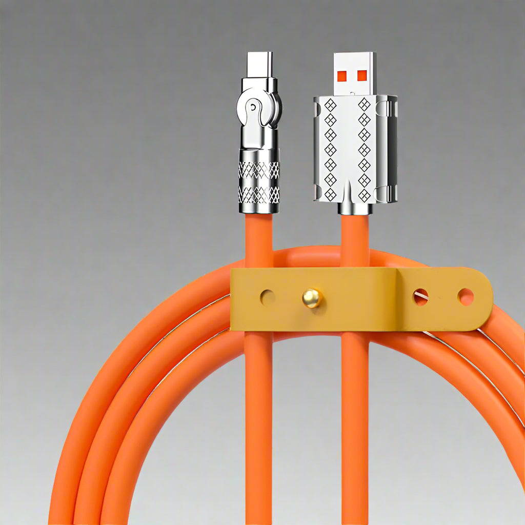 Karnz | 180° Anti-Break Szybkie Ładowanie Kabel Danych (120W)