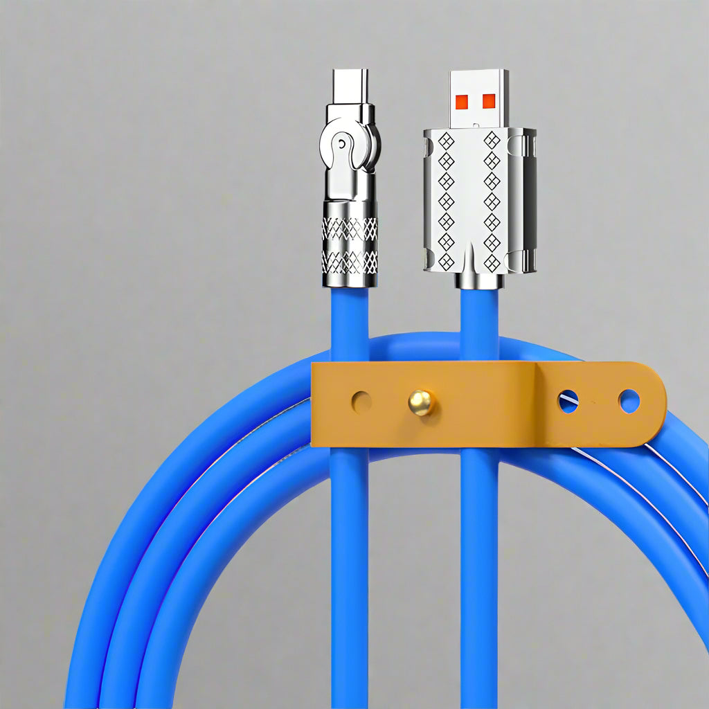 Karnz | 180° Anti-Break Szybkie Ładowanie Kabel Danych (120W)