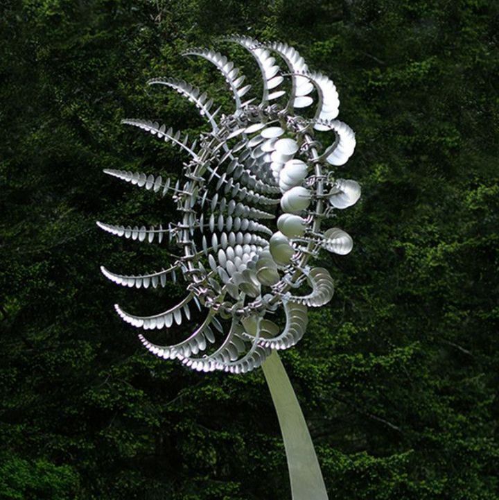Wiatrak - Windly - Magiczny Metal - Dekoracja Ogrodowa