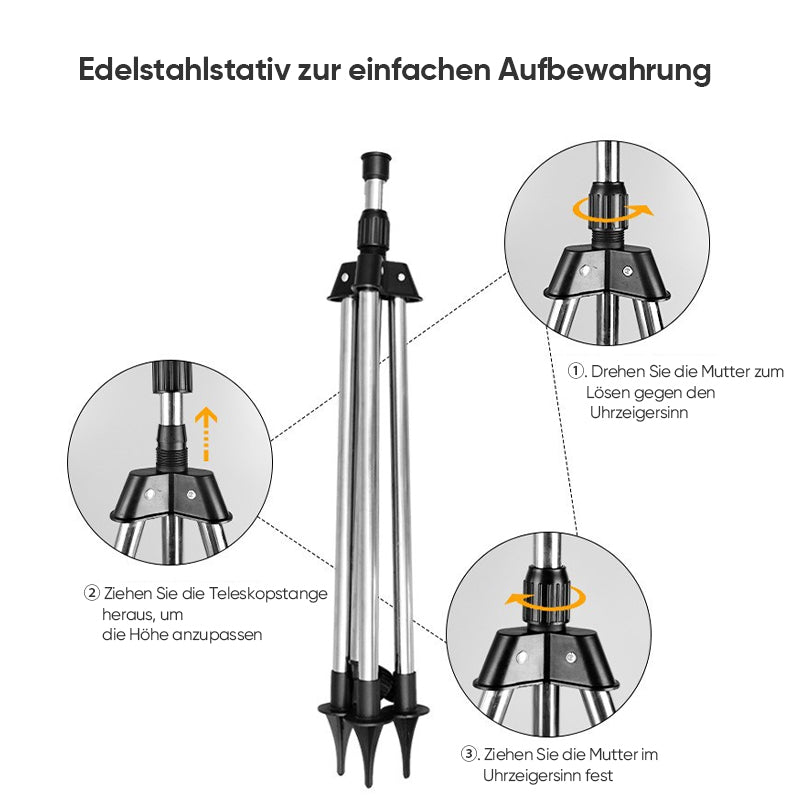 Automatyczny rotacyjny spryskiwacz statywowy | Karnz
