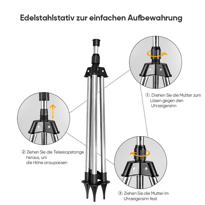 Automatyczny rotacyjny spryskiwacz statywowy | Karnz