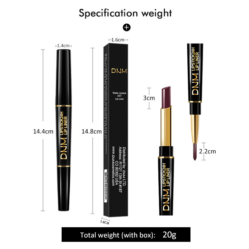 💄Konturówka do ust i szminka 2 w 1