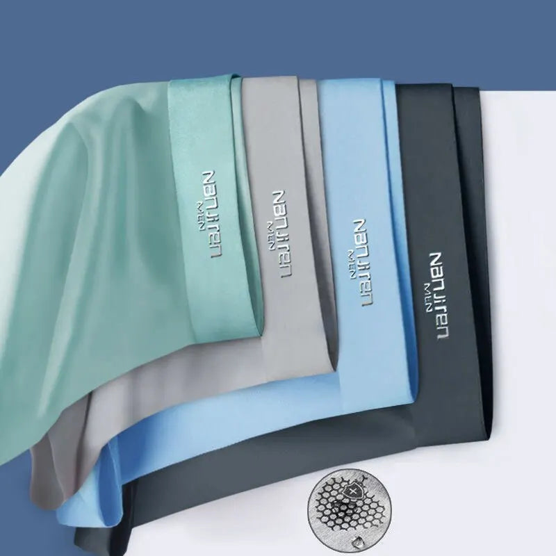 CoolSilk 4-częściowe bokserki Ice Silk z technologią grafenową | Karnz