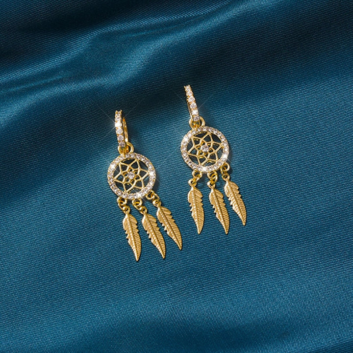 Evani️ | Eleganckie wykończenie z kolczykami ze złota 14-karatowego