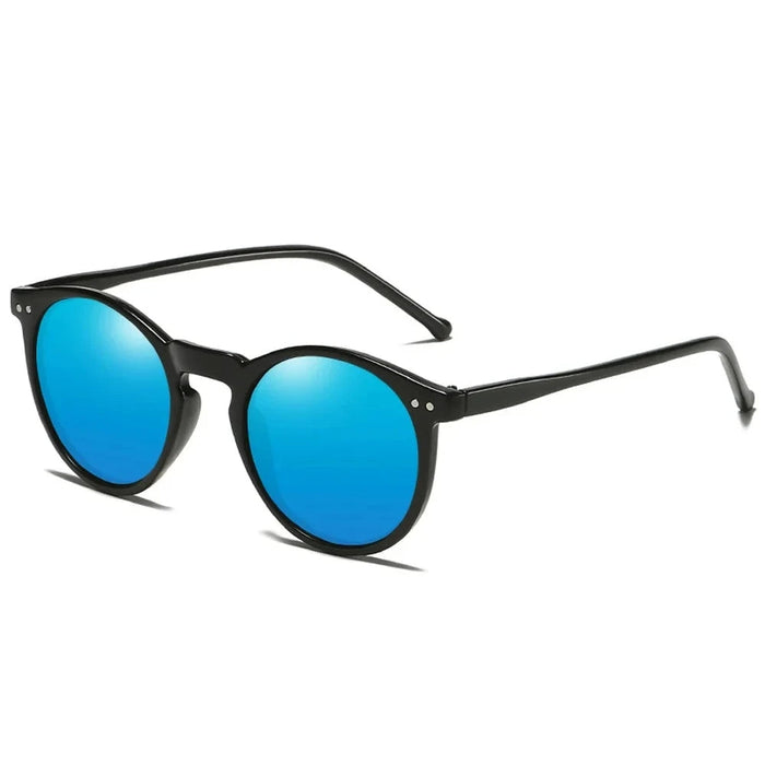 Aldrick Shades – Retro Okrągłe Okulary Przeciwsłoneczne