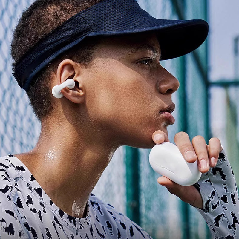 SportBeat Pro | Bezprzewodowe słuchawki sportowe Bluetooth | Wodoodporne i przyjazne dla uszu