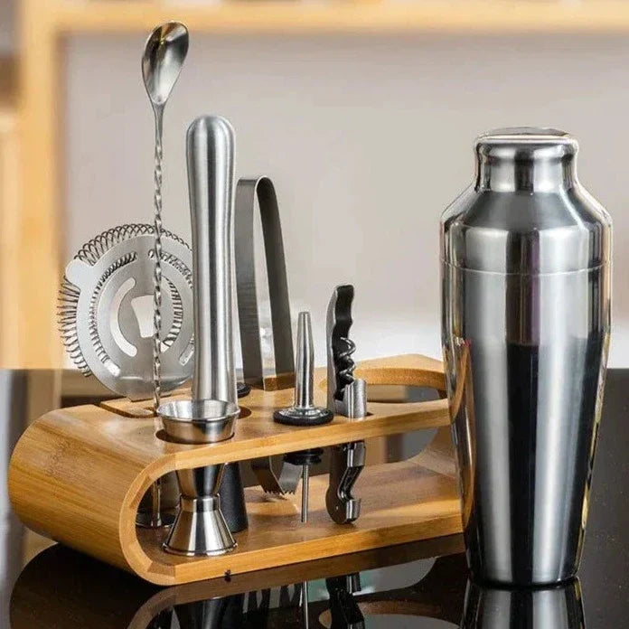 Sandsberg | MixArt Metalowy Zestaw Barowy | Elegancki Zestaw do Koktajli i Barmana | Perfekcyjne napoje w łatwy sposób