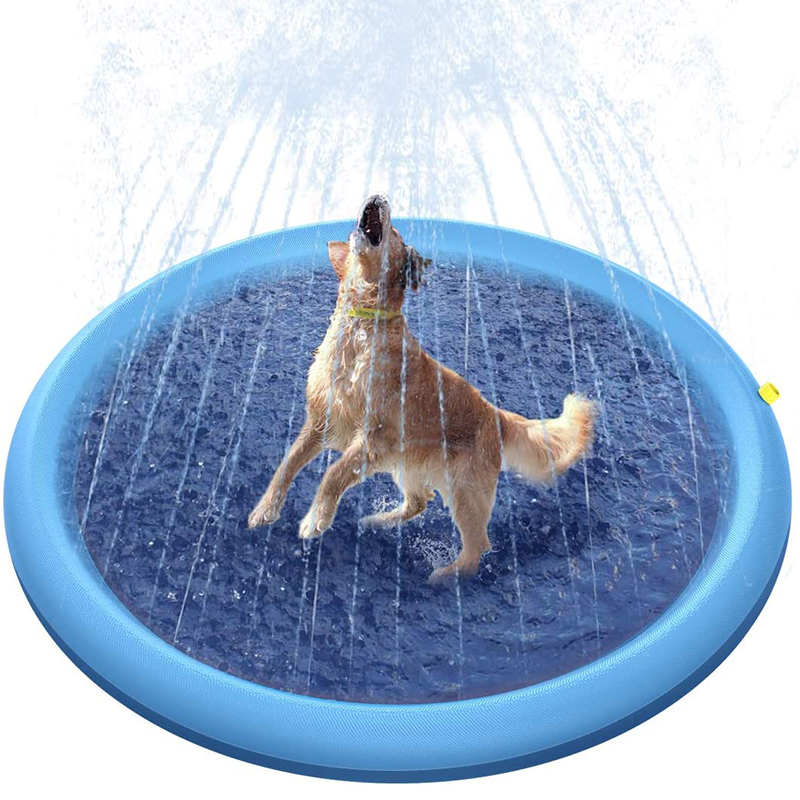 SplashPaws™ | Poduszka z kurtyną wodną dla zwierząt