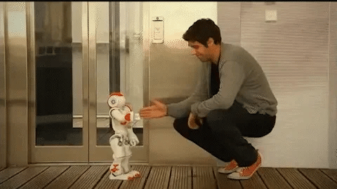 Inteligentna zabawka-robot dla dzieci | ThinkBot Interaktywny robot edukacyjny | Sterowanie gestami | Tańczy i mówi | Ładowalny