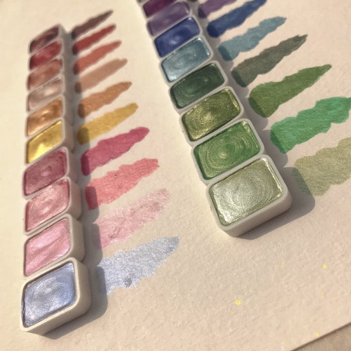 💥 Wyprzedaż likwidacyjna 😍🎨 20 kolorów farb akwarelowych