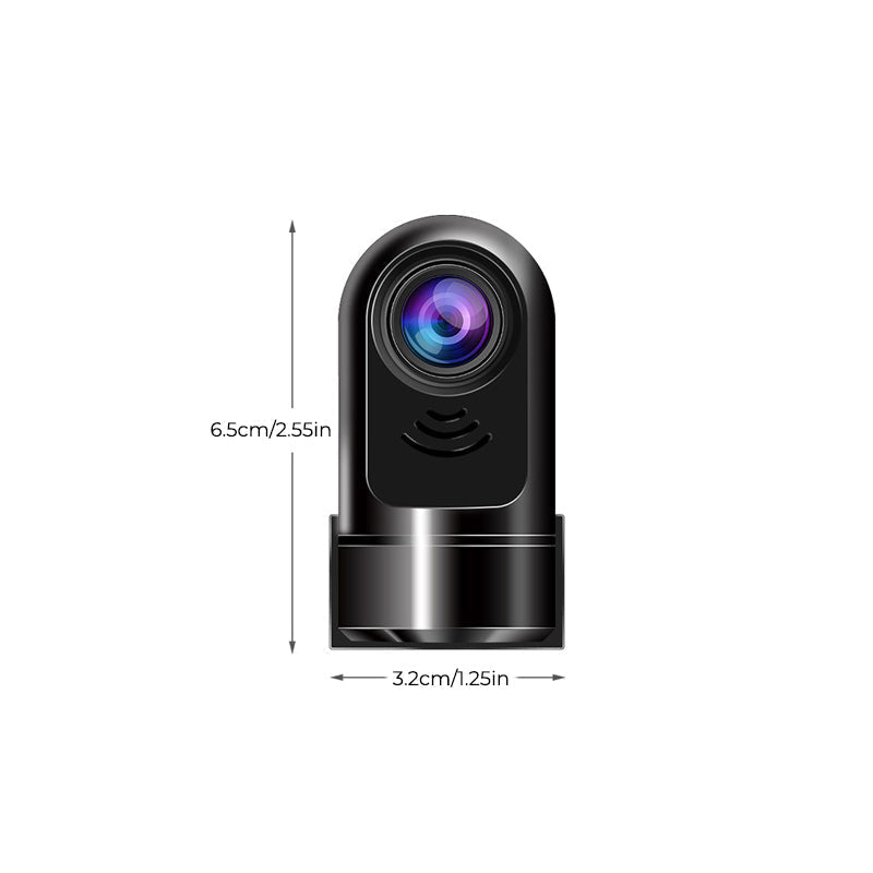1080P HD Mini ADAS Kamera samochodowa z funkcją obrotu 360°