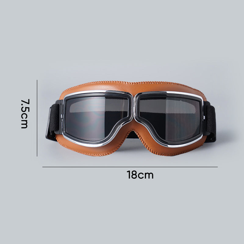 Vintage Gogle Motocyklowe
