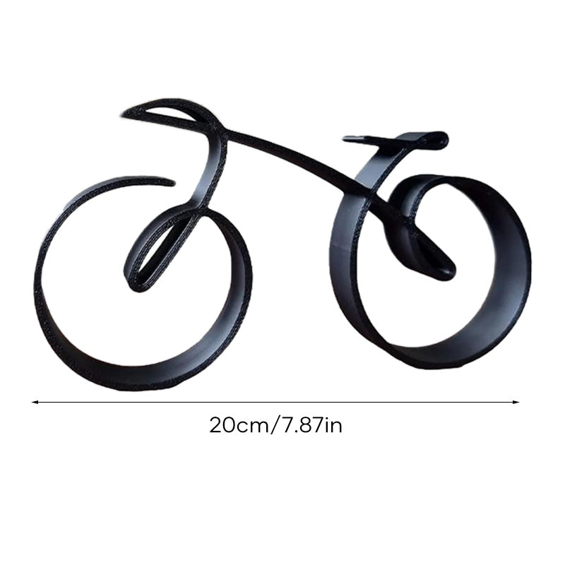 Ozdoba rowerowa z metalu