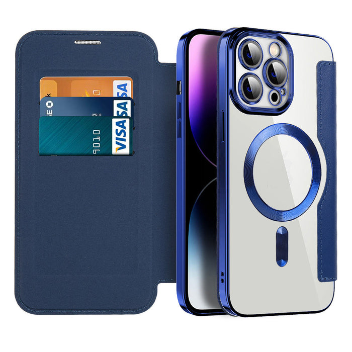 Sandsberg | Magnetyczna Etui Flip na Telefon | Kieszeń na Karty & Ochrona Przed Uderzeniami | Wiele Kolorów