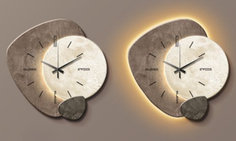 Karnz | Minimalistyczny zegar ścienny w skandynawskim designie - NordiqTime