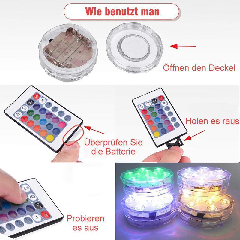Karnz | LED-światło nurkowe z pilotem do basenu