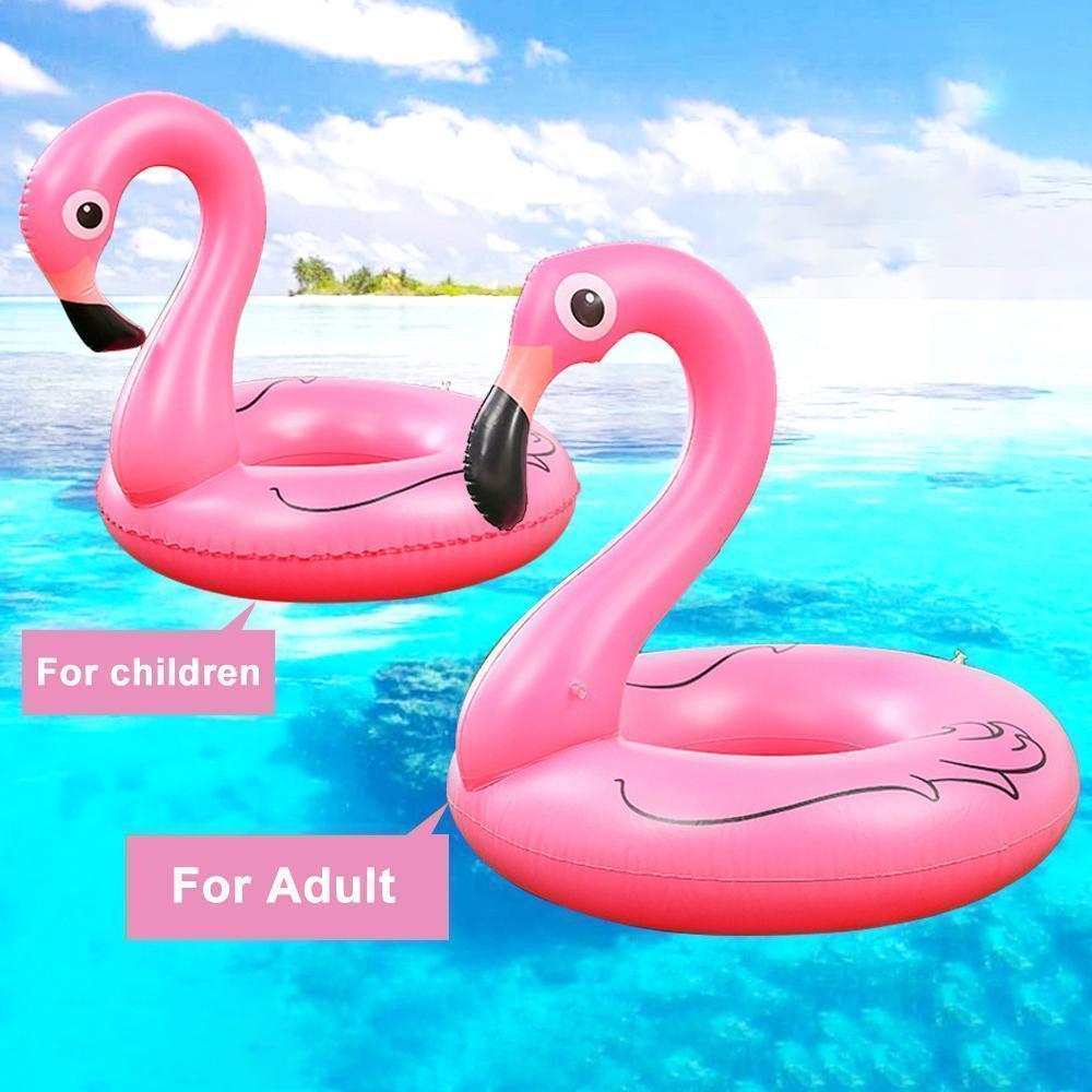 Nadmuchiwany flamingowy koło do pływania