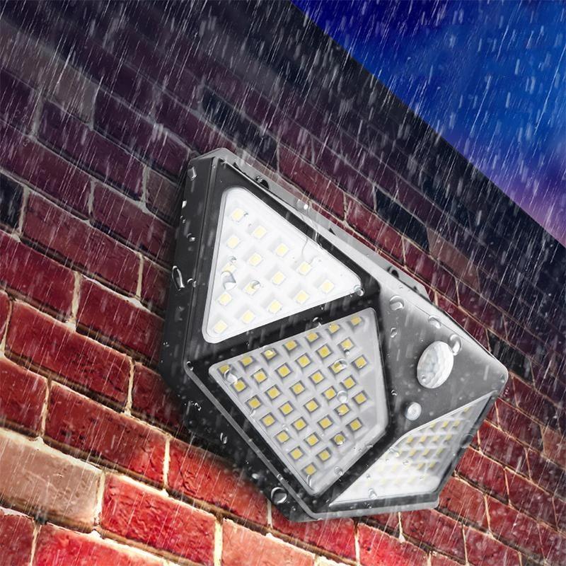 Wodoodporna lampa solarna 100 LED na zewnątrz