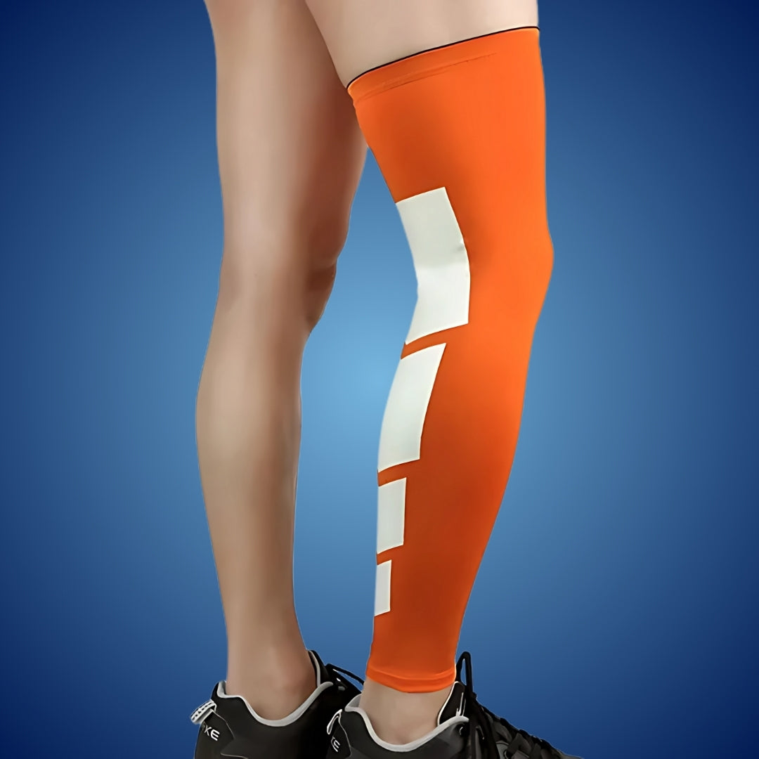 LegVital pełna kompresyjna opaska na nogi dla optymalnego krążenia krwi, wsparcia mięśni i szybkiej regeneracji dla sportowców oraz wszechstronnych zastosowań Karnz