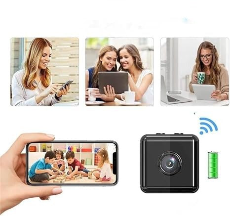 Karnz | WLAN Kamera Monitorująca SecureView Mini | 1080P Full HD | Wodoodporna i Bezprzewodowa | Sterowanie Aplikacją i Nocne Widzenie