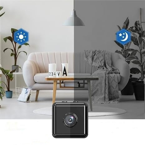 Karnz | WLAN Kamera Monitorująca SecureView Mini | 1080P Full HD | Wodoodporna i Bezprzewodowa | Sterowanie Aplikacją i Nocne Widzenie