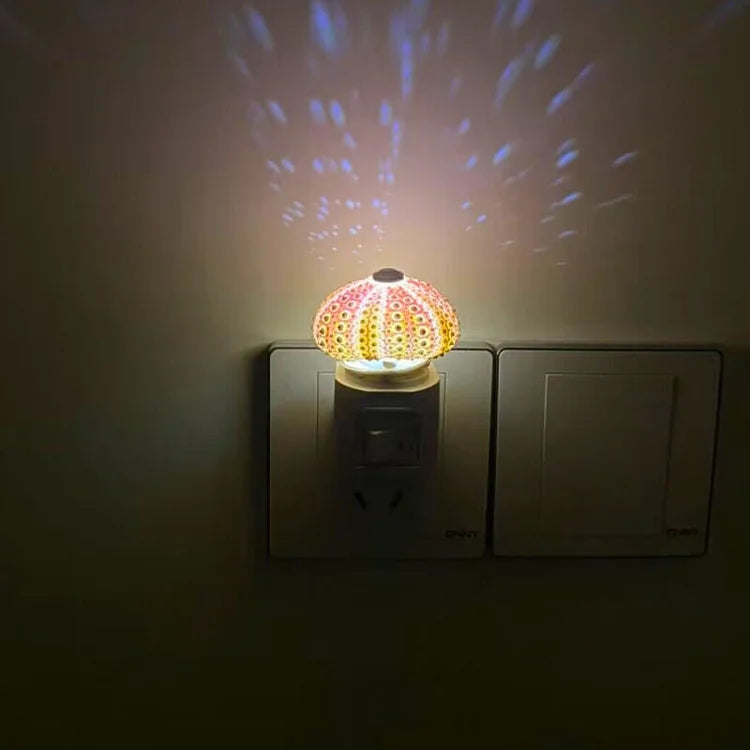 LumiCraft – Unikalna lampa stołowa DIY z naturalną muszlą dla przytulnej atmosfery
