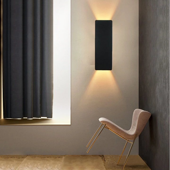 Nowoczesna Podwójna Oświetlona Lampa Ścienna