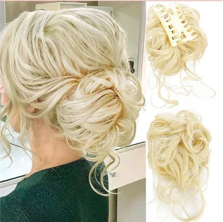Koczek z końskiego ogona z klipsem | Karnz