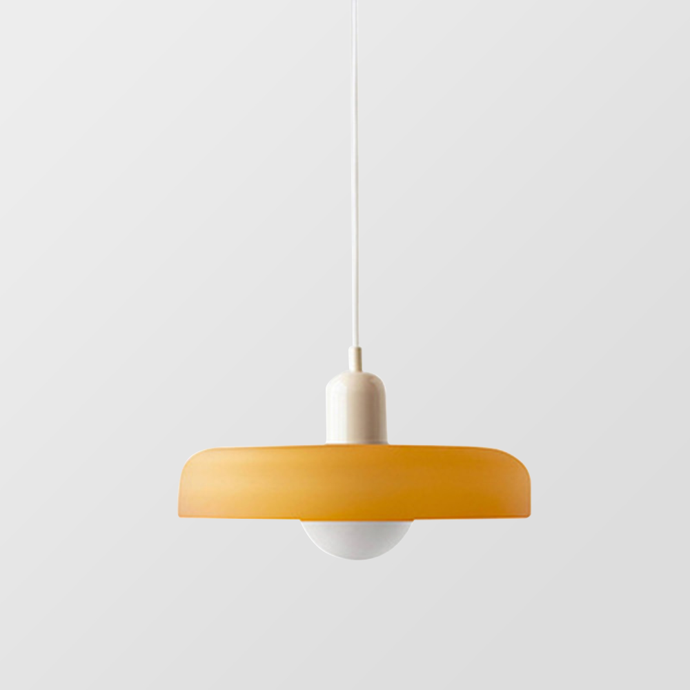 Kolorowa szklana lampa wisząca - BauLume | Karnz