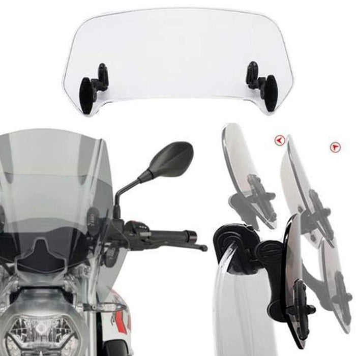 Uniwersalne przedłużenie szyby motocyklowej