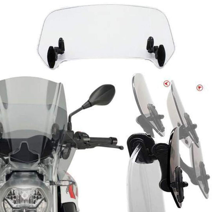 Uniwersalne przedłużenie szyby motocyklowej