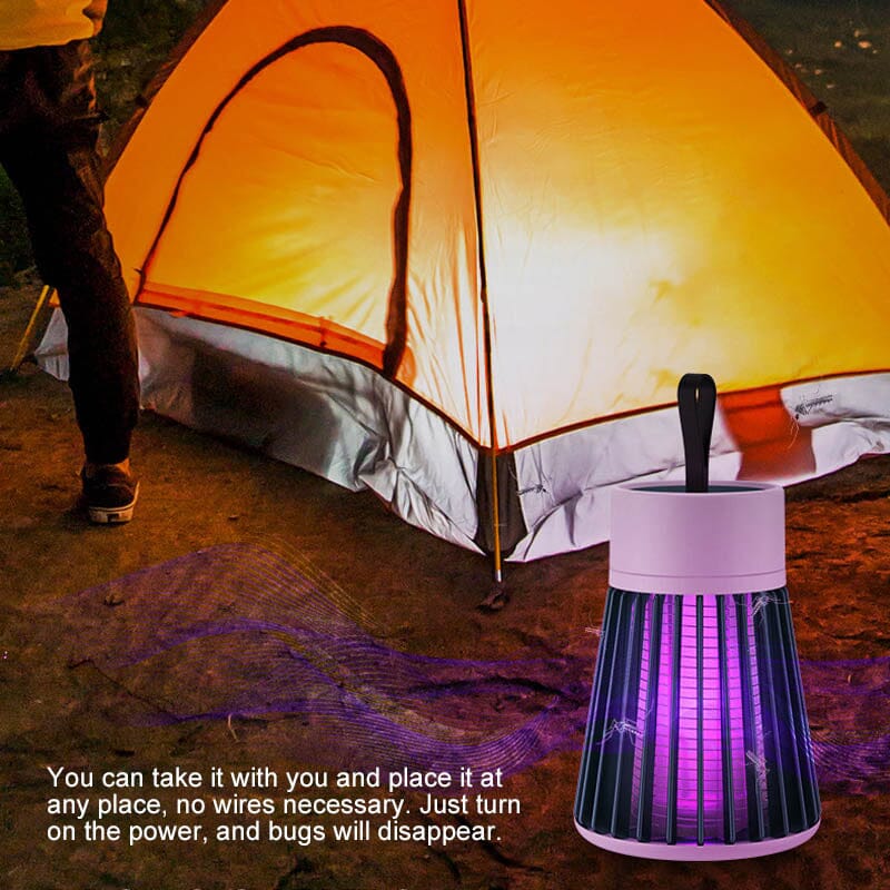 🦟USB ładowalna lampa na komary i muchy🚫