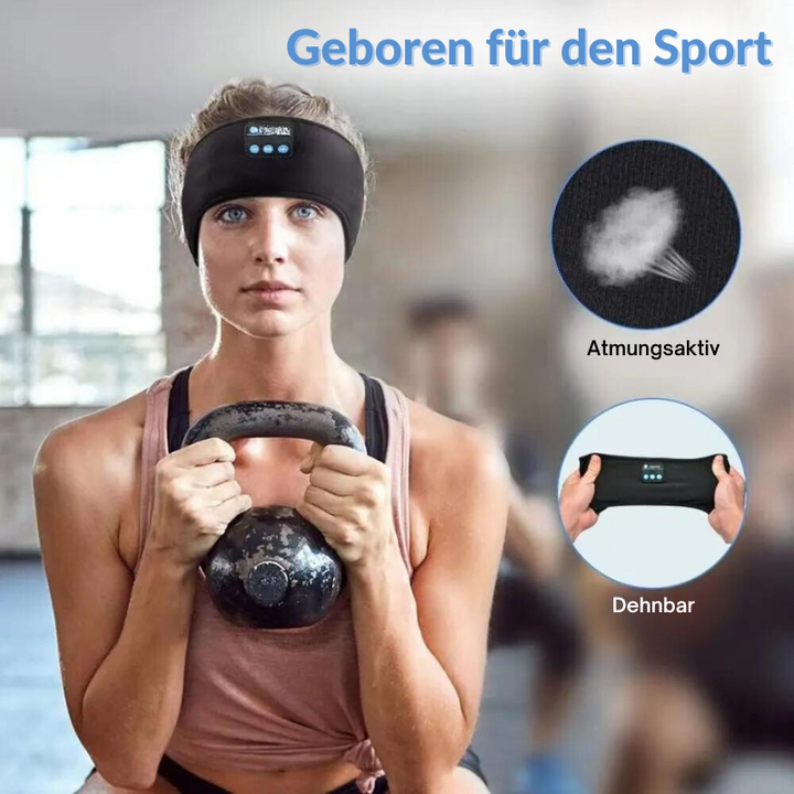 Sandsberg | Bezprzewodowe słuchawki Bluetooth z opaską na głowę do spania