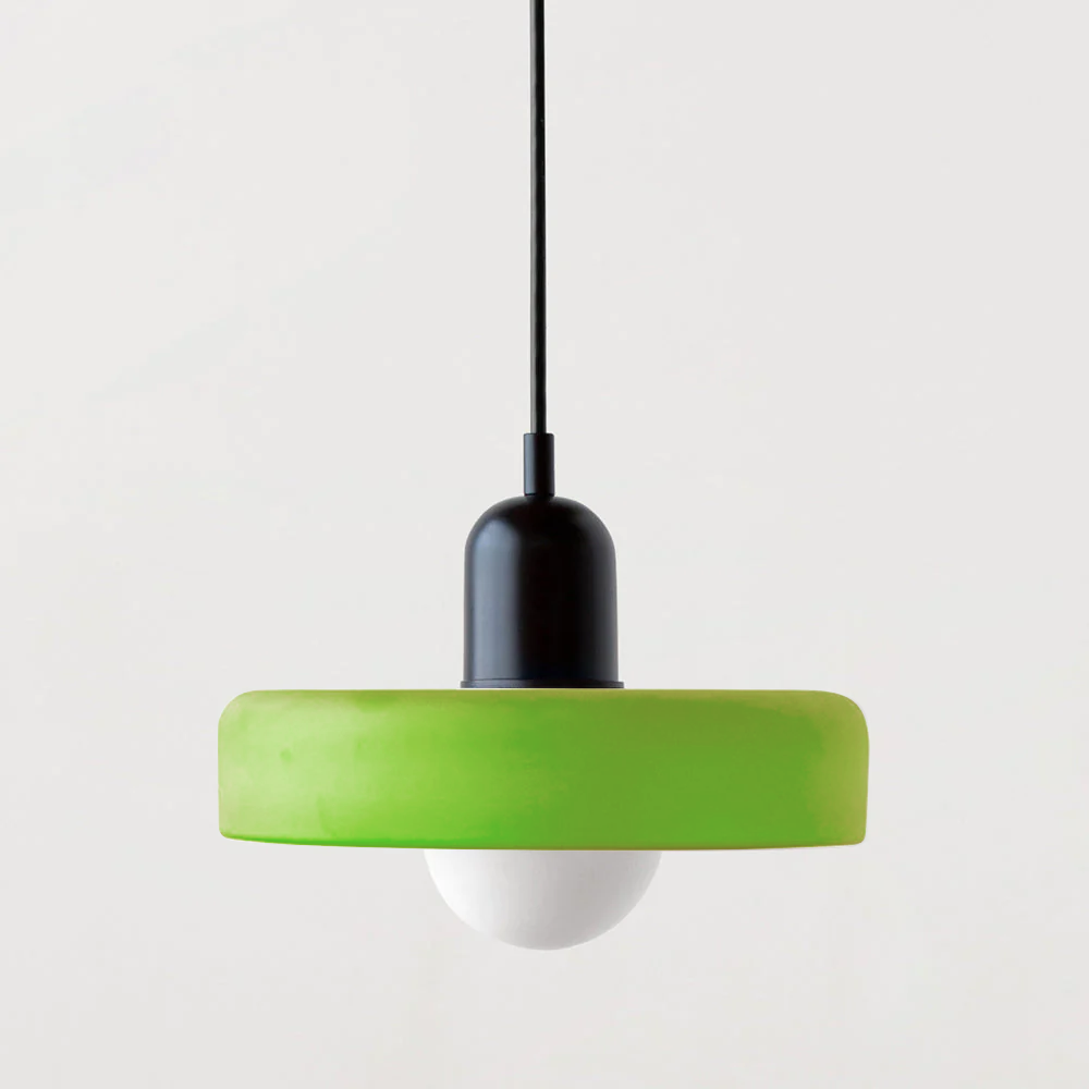 Kolorowa szklana lampa wisząca - BauLume | Karnz