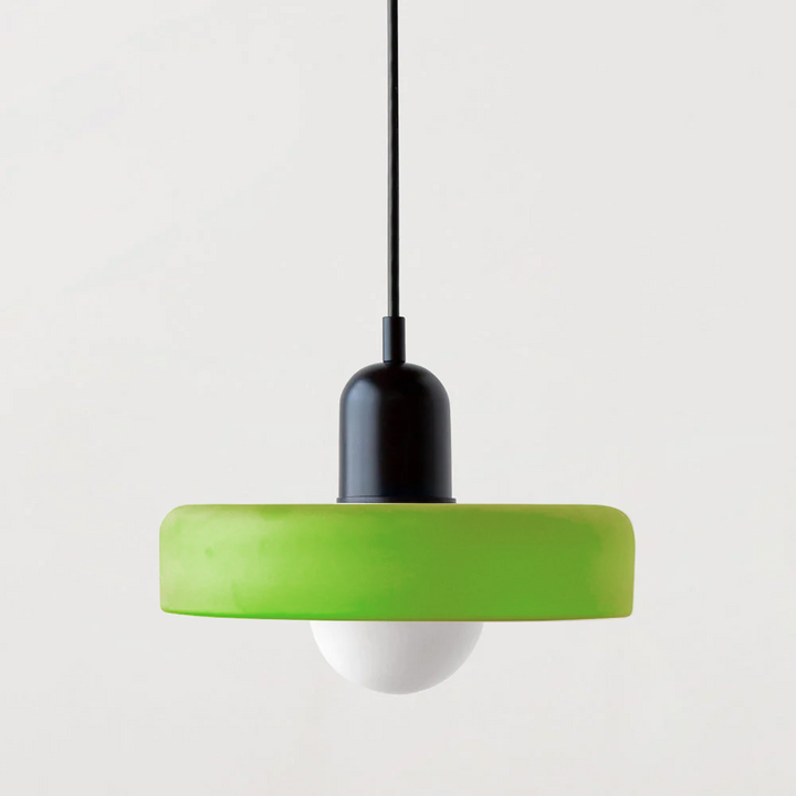 Kolorowa szklana lampa wisząca - BauLume | Karnz