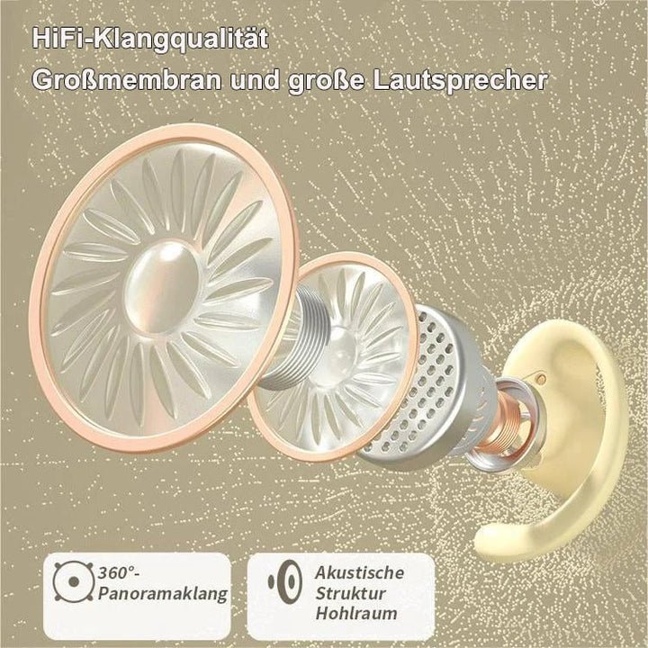 Bezprzewodowe słuchawki Bluetooth | Bezprzewodowa wolność, oszałamiająca klarowność | Karnz