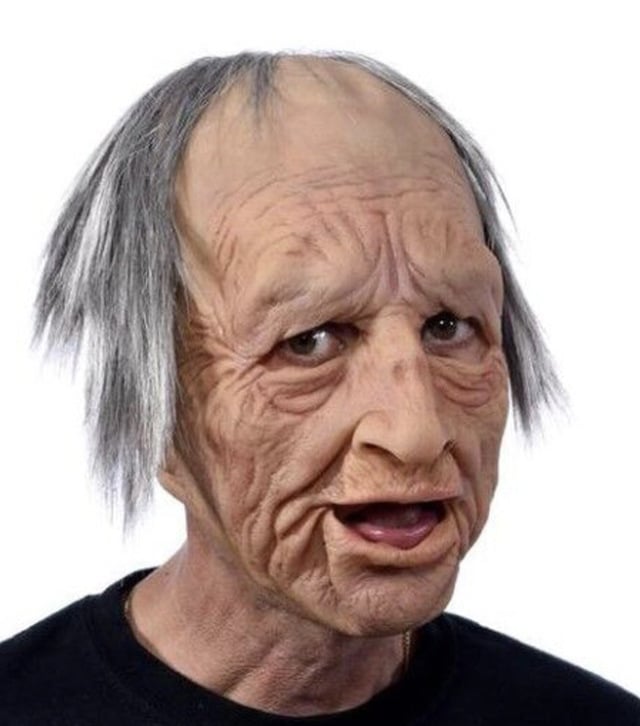 MaskEnigma Halloween Realistyczny Kostium dla Starszych Osób