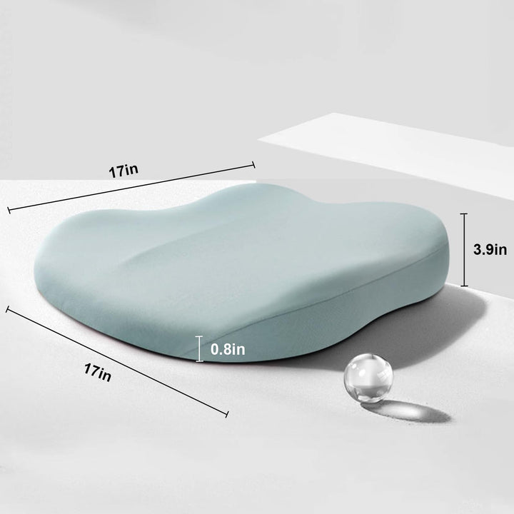 SitComfort Ergonomiczne Poduszka Siedząca do Samochodu i Biura – Lepsza Wysokość Siedzenia i Postawa | Karnz