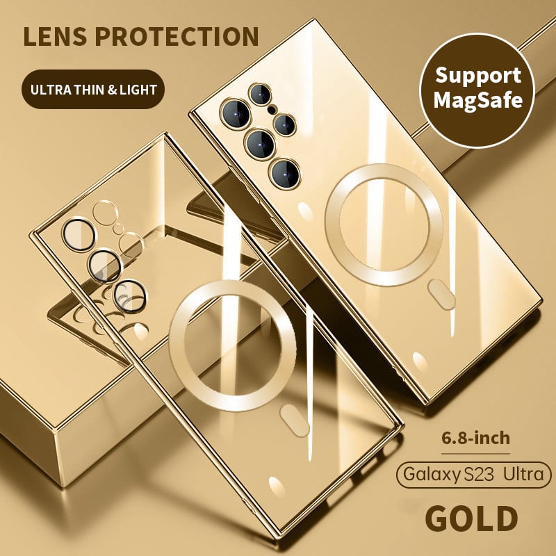 Przezroczysta luksusowa pokrywa magnetyczna dla Samsunga