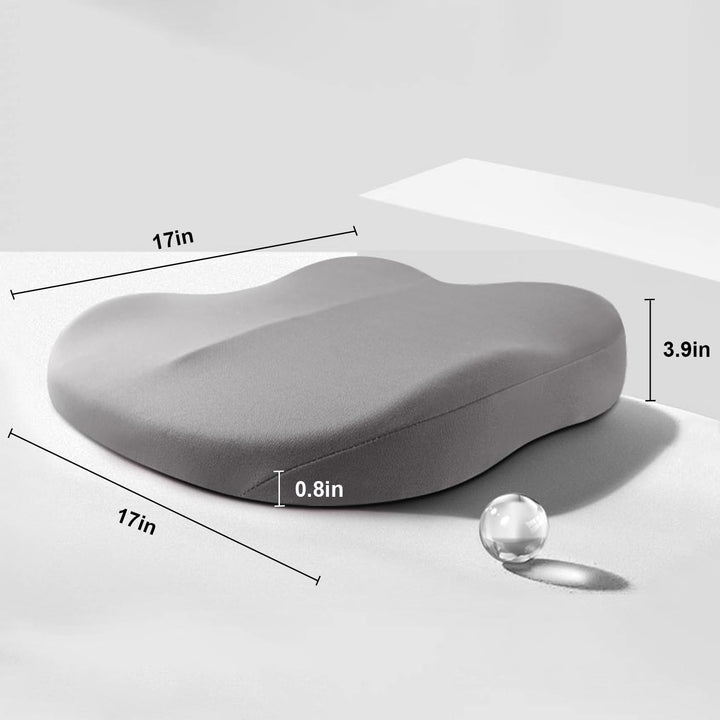 SitComfort Ergonomiczne Poduszka Siedząca do Samochodu i Biura – Lepsza Wysokość Siedzenia i Postawa | Karnz