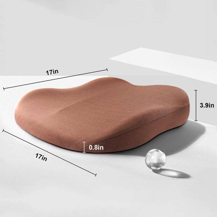 SitComfort Ergonomiczne Poduszka Siedząca do Samochodu i Biura – Lepsza Wysokość Siedzenia i Postawa | Karnz
