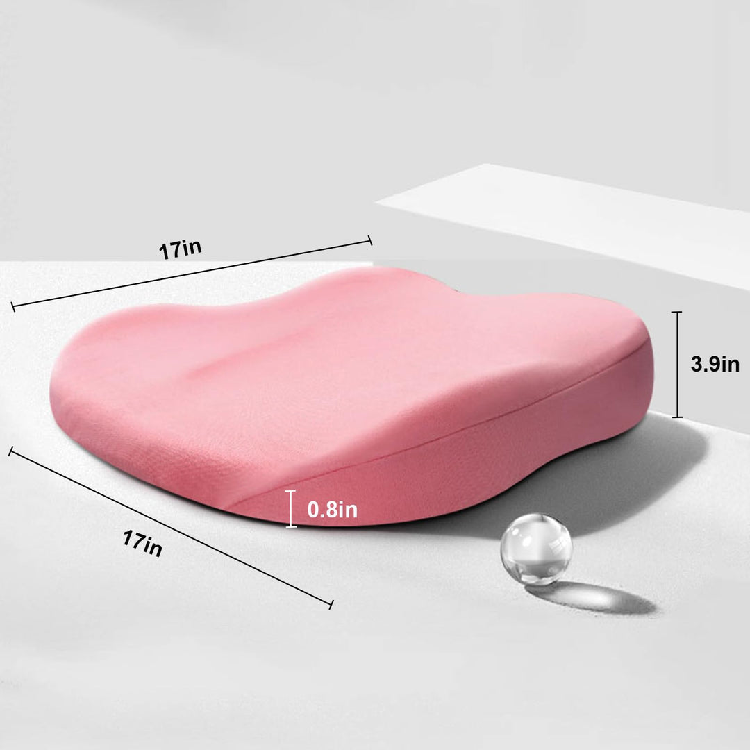 SitComfort Ergonomiczne Poduszka Siedząca do Samochodu i Biura – Lepsza Wysokość Siedzenia i Postawa | Karnz