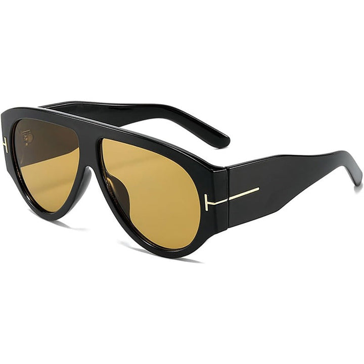 Oversized okulary przeciwsłoneczne UV400 Karnz