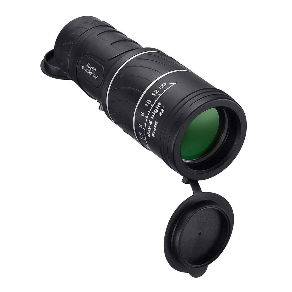 Monokular teleskopowy o wysokiej wydajności | Zoom 10–300x | Widzenie nocne | Wodoodporny | Kompatybilny z adapterem do smartfona