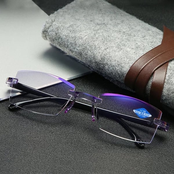 Nowe okulary do czytania Saphir o wysokiej twardości, filtrze światła niebieskiego i podwójnej możliwości użytkowania