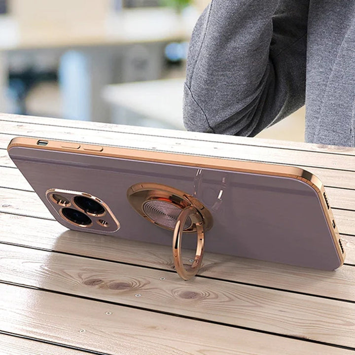 Plastikowe etui na iPhone z pierścieniem | Karnz