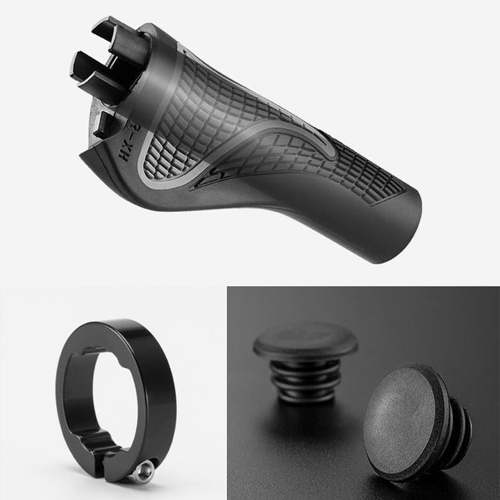 Uchwyt rowerowy z aluminium i silikonu