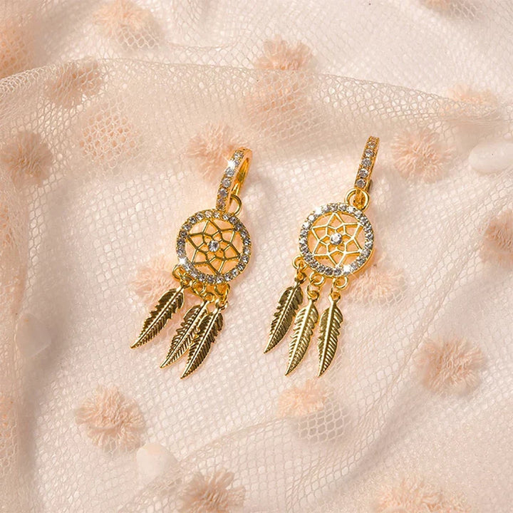 Evani️ | Eleganckie wykończenie z kolczykami ze złota 14-karatowego