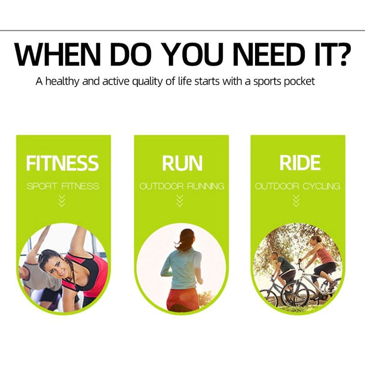 Lauf-Sport Jogging Przenośny Uchwyt na Telefon na Zewnątrz Wodoodporna Saszetka na Pas